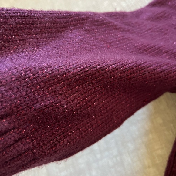 Ann Taylor Wool Blend Oversize Turtleneck Sweater - Picture 4 of 6